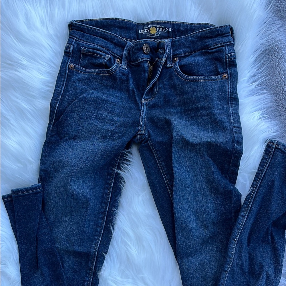 Lucky Brand Blue Skinny Jeans Classic Fit